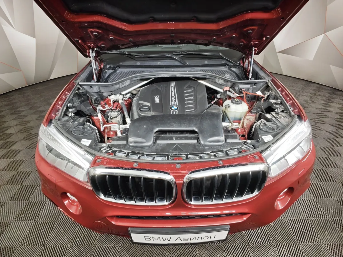 BMW X6 xDrive30d Steptroniс (249 л.с.) Красный в АВИЛОН. Слайд №10