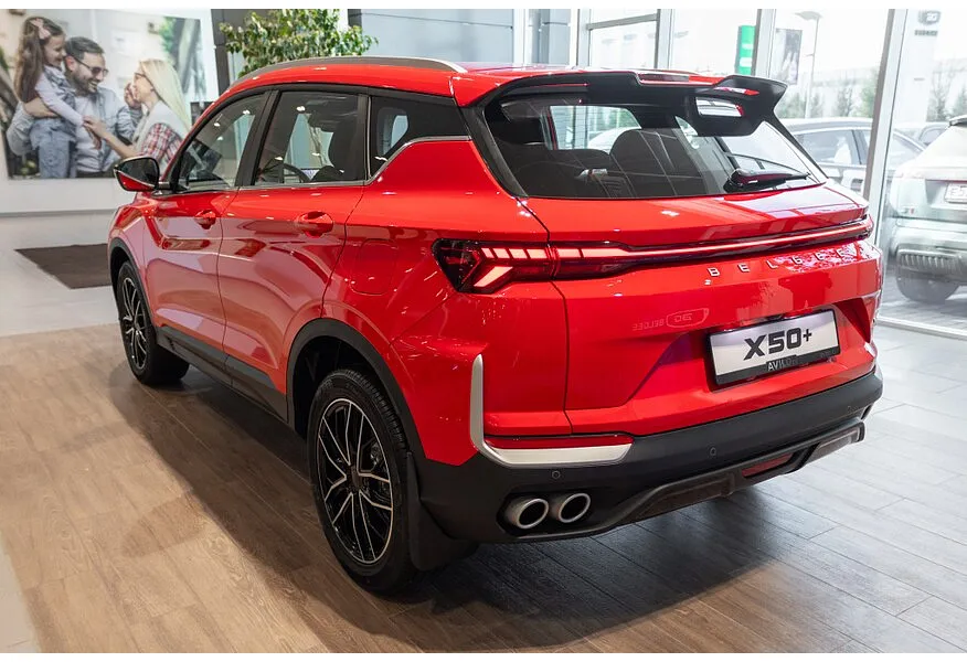 Belgee X50+ 1.5T DCT FWD (147 л.с.) Стиль Красный в АВИЛОН. Слайд №6
