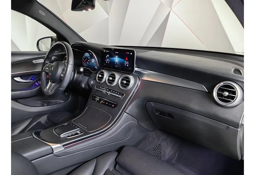 Mercedes-Benz GLC Купе 220 d 9G-TRONIC 4MATIC (194 л.с.) Premium Серебристый в АВИЛОН. Слайд №13