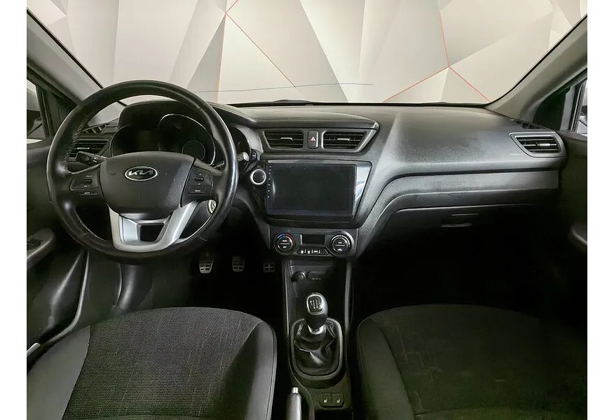 Kia Rio 1.6 MT (123 л.с.) Comfort Серебристый в АВИЛОН. Слайд №13