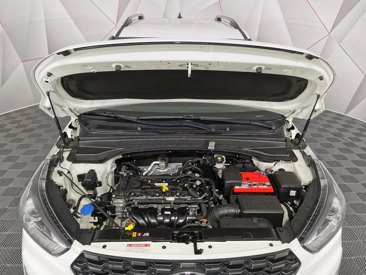 Hyundai Creta 2.0 AT (149 л.с.) Comfort + Advanced Белый в АВИЛОН. Слайд №11