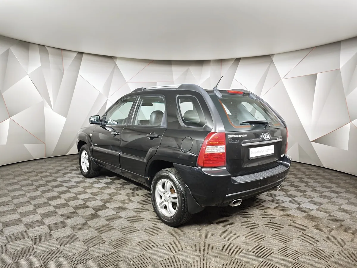 Kia Sportage 2.7 AT (175 л.с.) Черный в АВИЛОН. Слайд №4