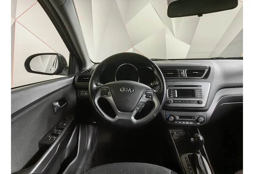 Kia Rio 1.6 AT (123 л.с.) Черный в АВИЛОН. Слайд №19