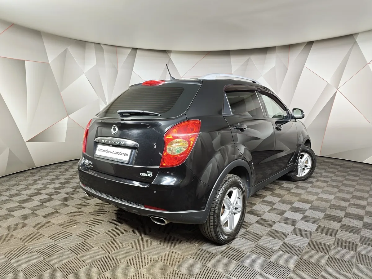 SsangYong Actyon 2.0 AT AWD (149 л.с.) Черный в АВИЛОН. Слайд №2