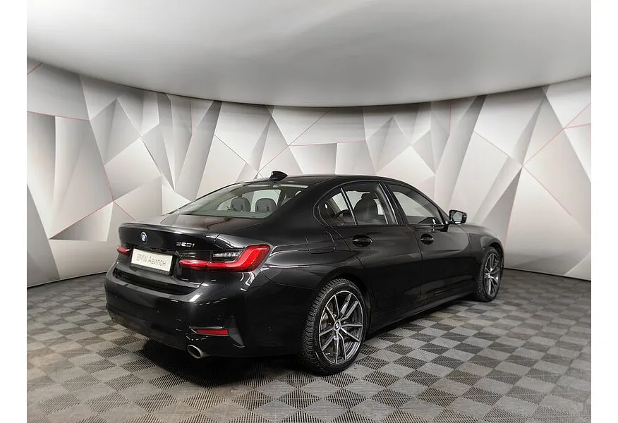 BMW 3 серия 320i Steptronic (184 л.с.) Sport Line Черный в АВИЛОН. Слайд №2