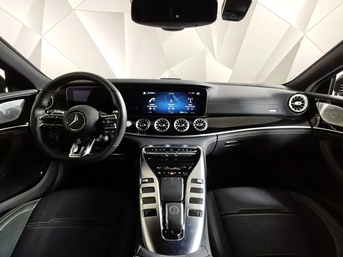 Mercedes-Benz AMG GT 43 4MATIC SPEEDSHIFT TCT 9G (367 л.с.) Черный в АВИЛОН. Слайд №13