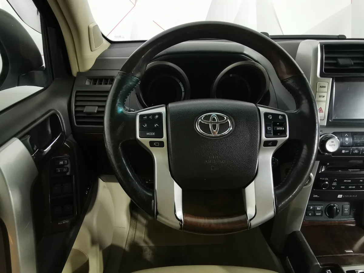 Toyota Land Cruiser Prado 4.0 AT 4WD (282 л.с.) Белый в АВИЛОН. Слайд №19