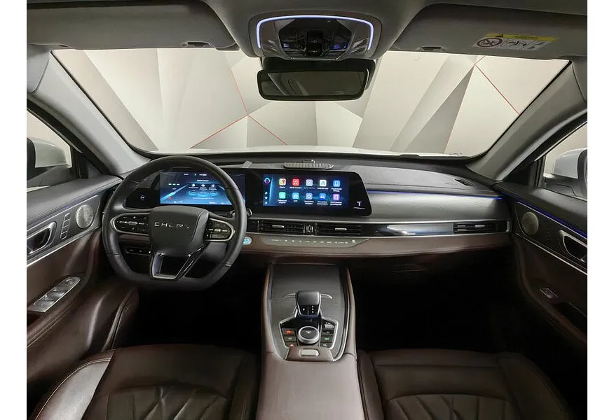 Chery Tiggo 8 Pro Hybrid 1.5T DHT 2WD (235 л.с.) Ultimate Белый в АВИЛОН. Слайд №13