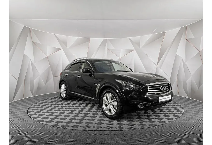 Infiniti QX70 3.0 D AT AWD (238 л.с.) Elegance Черный в АВИЛОН. Слайд №3