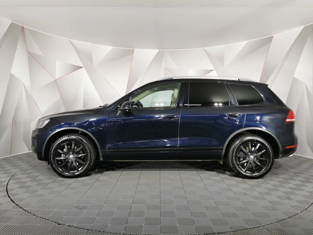Volkswagen Touareg 3.6 FSI Tiptronic 4Motion (249 л.с.) V6 FSI Синий в АВИЛОН. Слайд №5