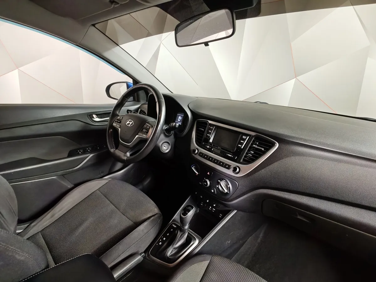Hyundai Solaris 1.6 AT (123 л.с.) Active Plus Синий в АВИЛОН. Слайд №12