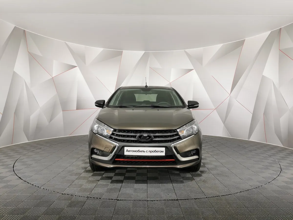 ВАЗ (Lada) Vesta 1.6 CVT (113 л.с.) Luxe Multimedia Коричневый в АВИЛОН. Слайд №7