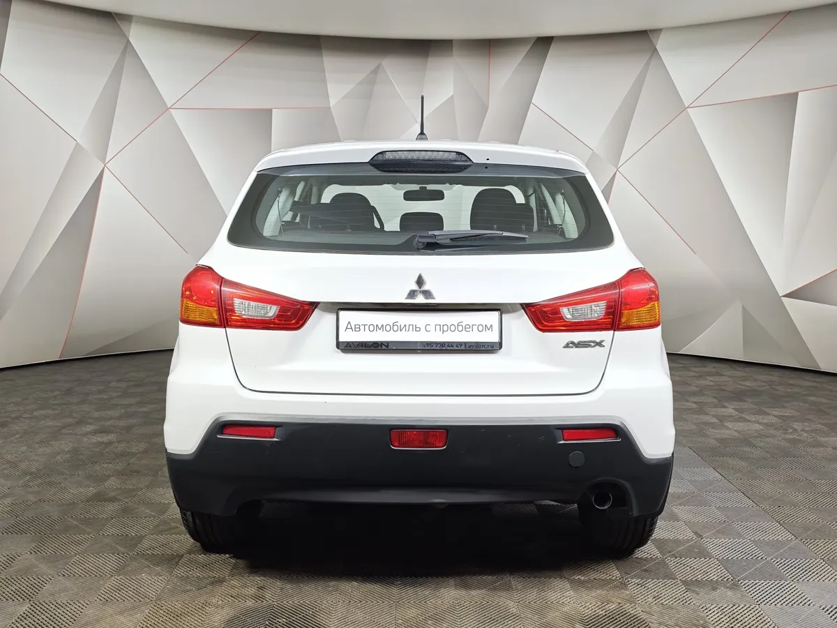 Mitsubishi ASX 1.8 CVT 2WD (140 л.с.) Белый в АВИЛОН. Слайд №8