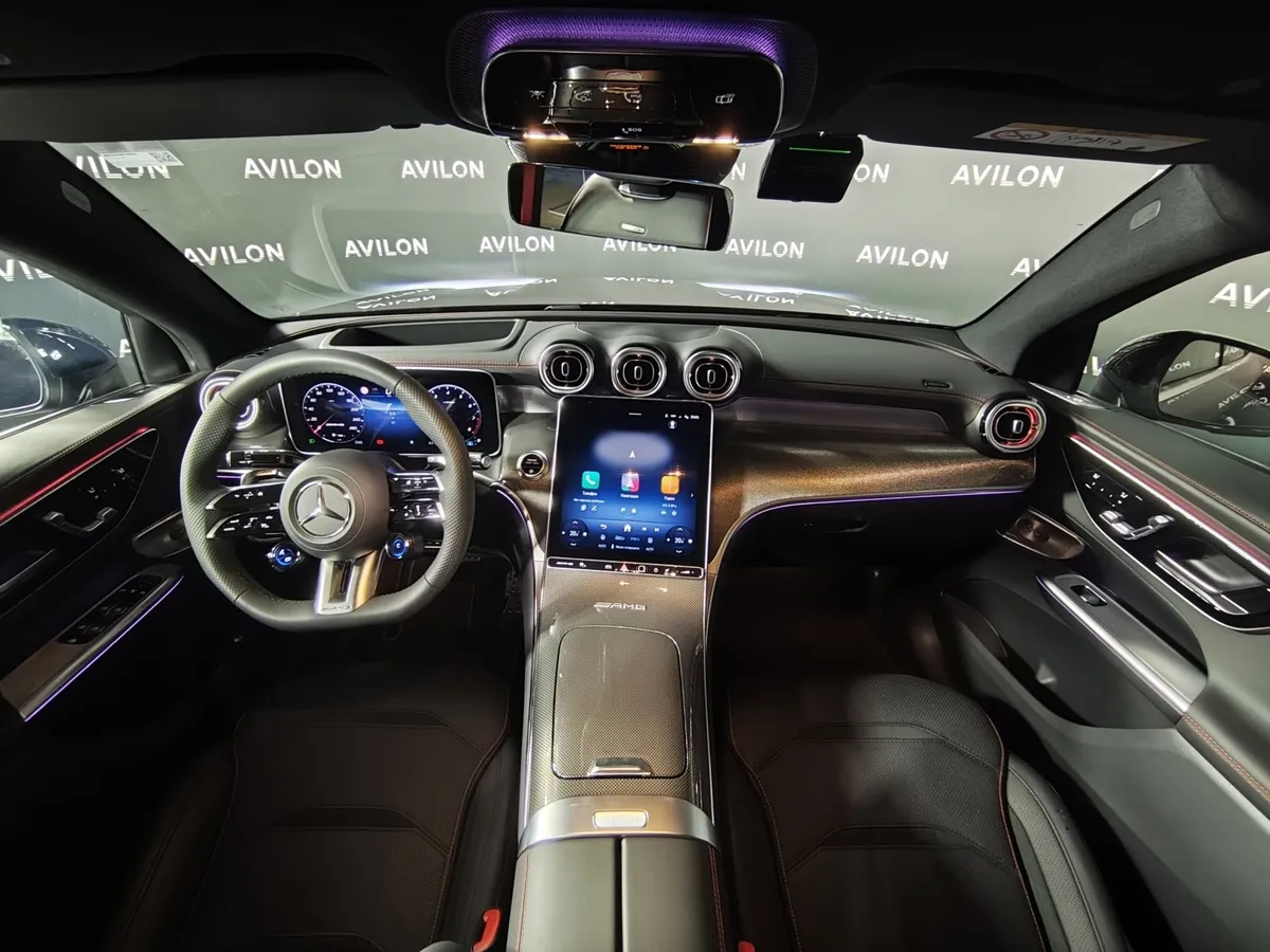 Mercedes-Benz GLC Купе 43 AMG 9G-TRONIC 4MATIC (435 л.с.) Черный в АВИЛОН. Слайд №9