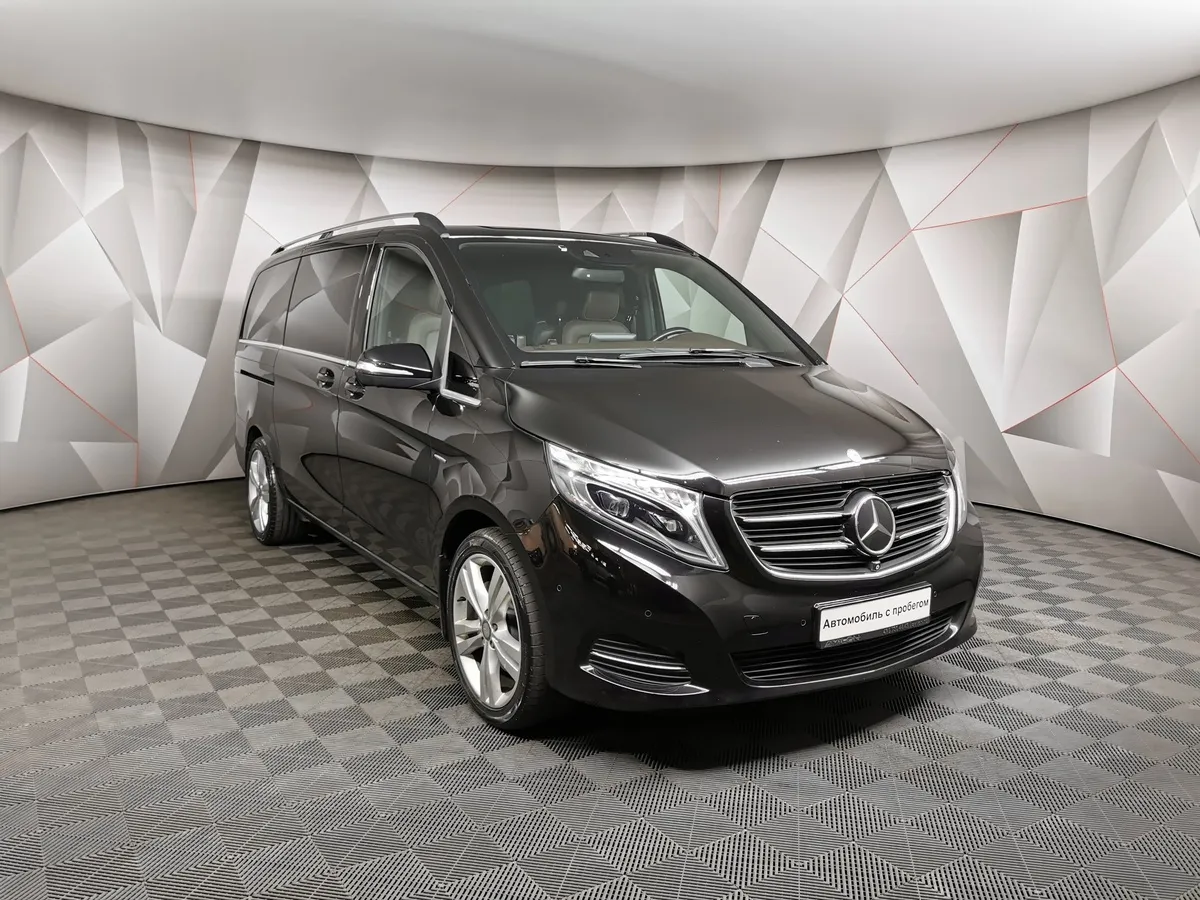 Mercedes-Benz V-Класс V 250 d AT L2 (190 л.с.) AVANTGARDE Черный в АВИЛОН. Слайд №3