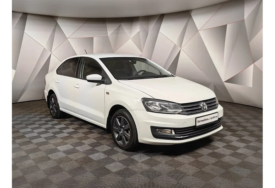 АВИЛОН - Volkswagen Polo 1.6 Tiptronic (105 л.с.) Comfortline Белый - slide 1