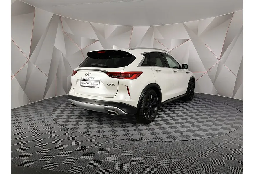 АВИЛОН - Infiniti QX50 2.0 VC-T CVT AWD (249 л.с.) Essential Белый - slide 6