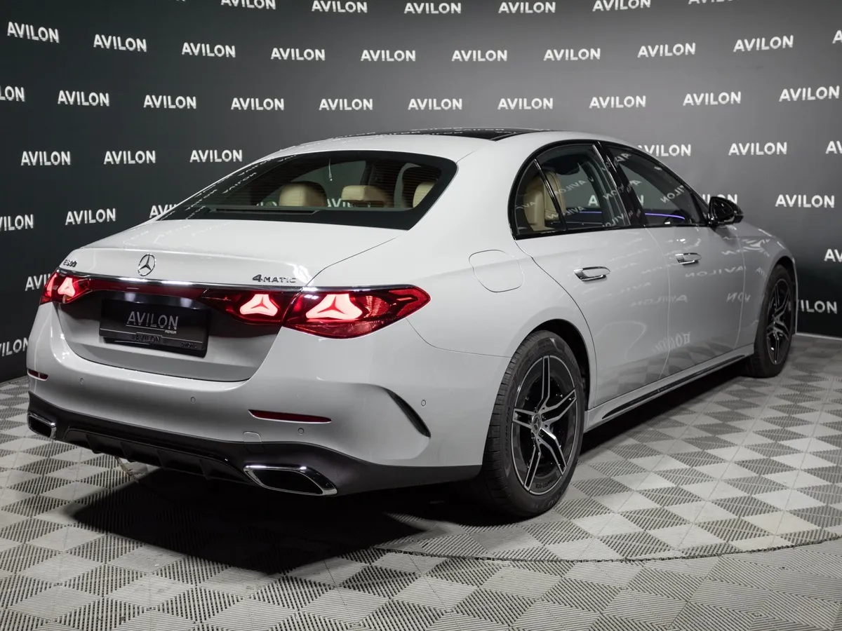 Mercedes-Benz E-Класс E 300 4MATIC (258 л.с.) Серый в АВИЛОН. Слайд №5