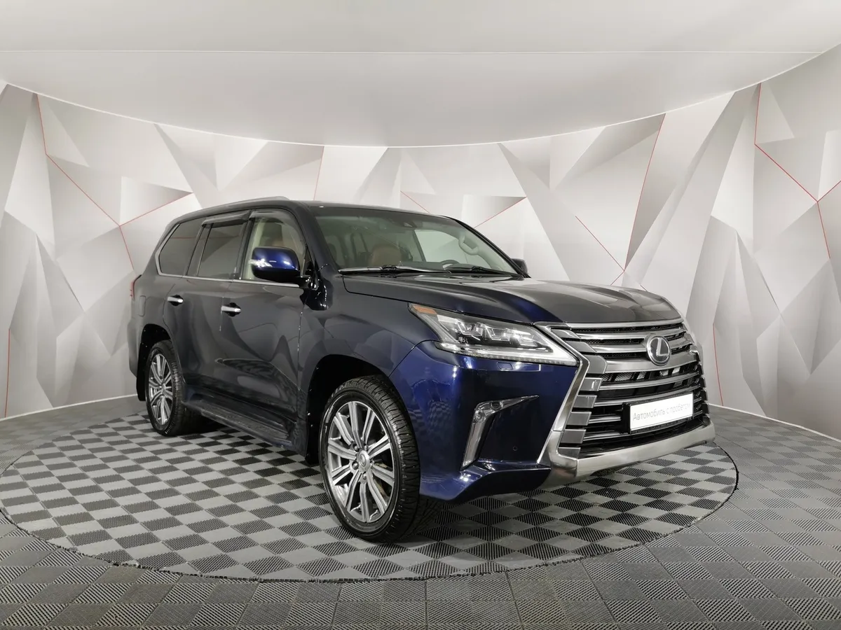Lexus LX 570 AT (367 л.с.) Синий в АВИЛОН. Слайд №3
