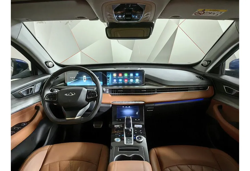 Chery Tiggo 8 Pro Max 2.0 AMT AWD (197 л.с.) Ultimate Синий в АВИЛОН. Слайд №14