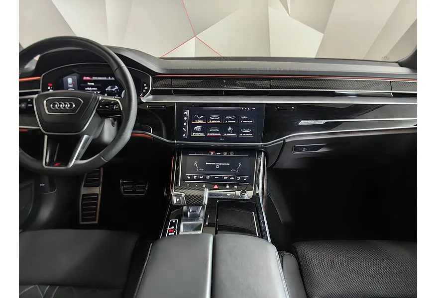 Audi S8 4.0 TFSI Quattro Tiptronic (571 л.с.) Черный в АВИЛОН. Слайд №15