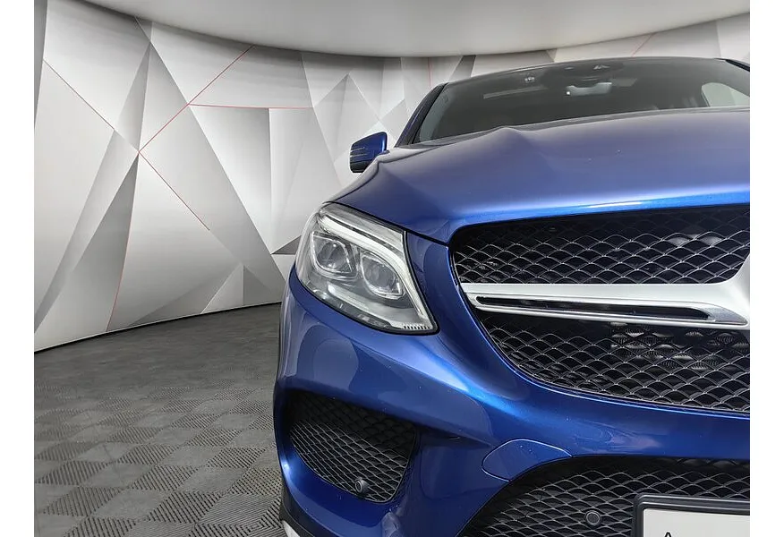 Mercedes-Benz GLE Купе 350 d 4MATIC 9G-TRONIC (249 л.с.) Особая серия Синий в АВИЛОН. Слайд №10