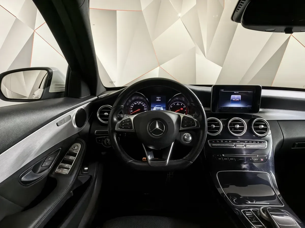 Mercedes-Benz C-Класс C 200 9G-TRONIC 4MATIC (184 л.с.) Особая серия Белый в АВИЛОН. Слайд №20