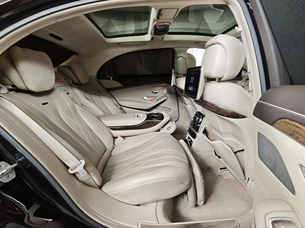 Mercedes-Benz S-Класс S 63 AMG 4Matic Speedshift Plus 7G-Tronic длинная база (585 л.с.) в АВИЛОН. Слайд №16