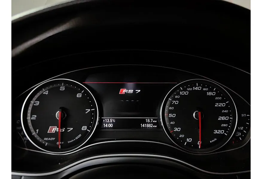 Audi RS 7 4.0 TFSI Tiptronic performance quattro (605 л.с.) Синий в АВИЛОН. Слайд №18