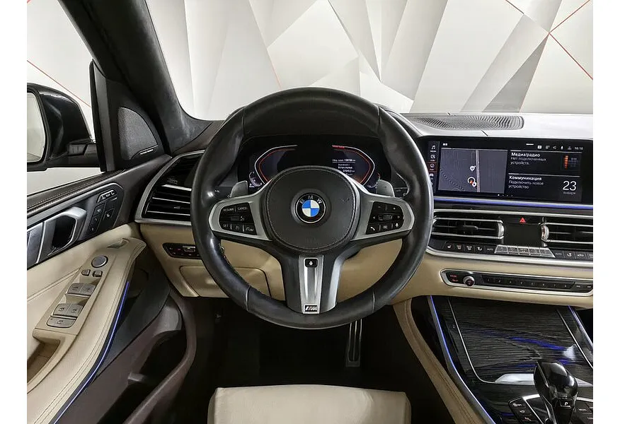 BMW X7 xDrive30d Steptronic (249 л.с.) M Sport Pro Черный в АВИЛОН. Слайд №15