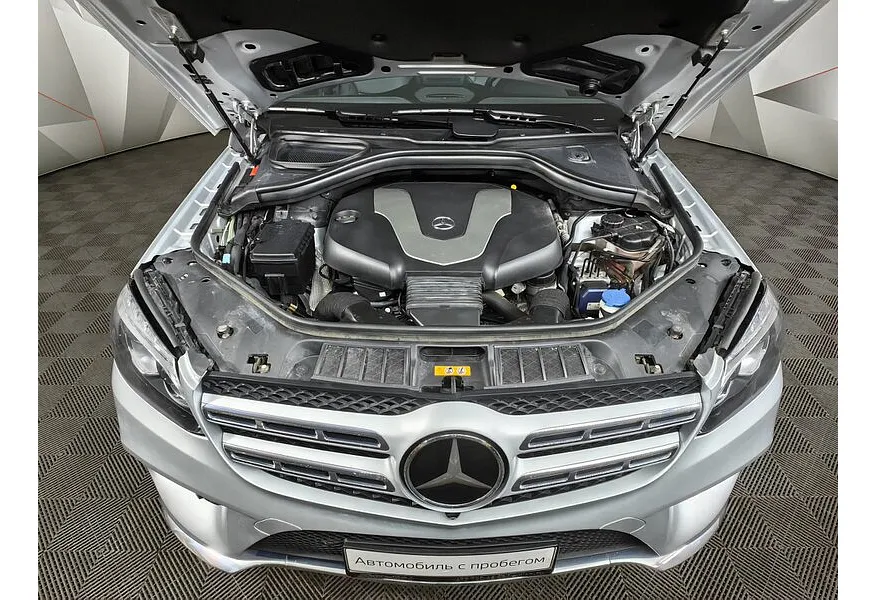 Mercedes-Benz GLS 350 d 4MATIC 9G-TRONIC (249 л.с.) Особая серия Серебристый в АВИЛОН. Слайд №11