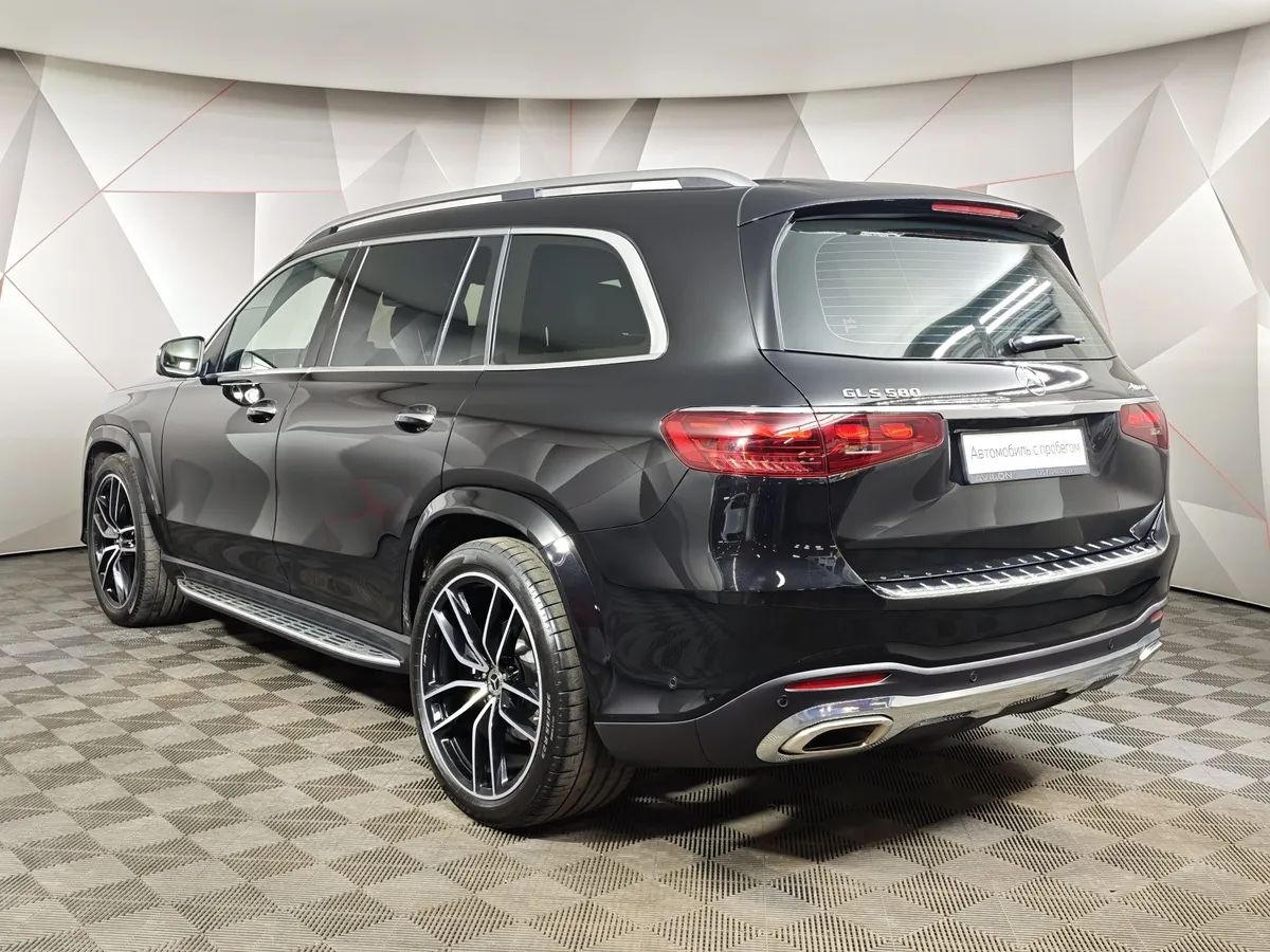 Mercedes-Benz GLS 580 9G-TRONIC 4Matic (531 л.с.) Черный в АВИЛОН. Слайд №4