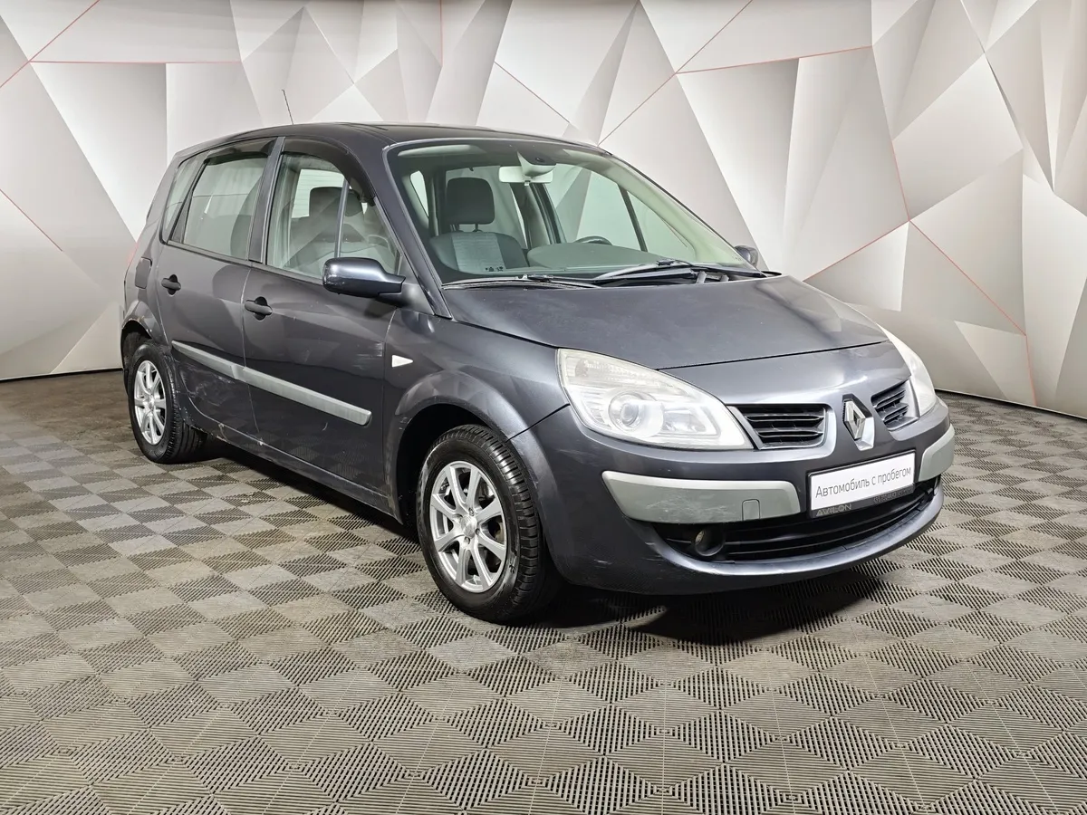 Renault Scenic 1.6 AT (115 л.с.) Серый в АВИЛОН. Слайд №3