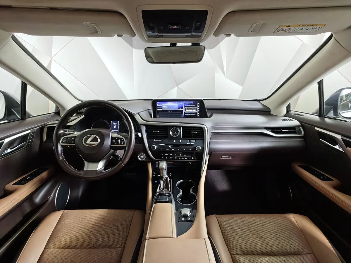 Lexus RX 2.0 AT AWD (238 л.с.) Executive Белый в АВИЛОН. Слайд №14