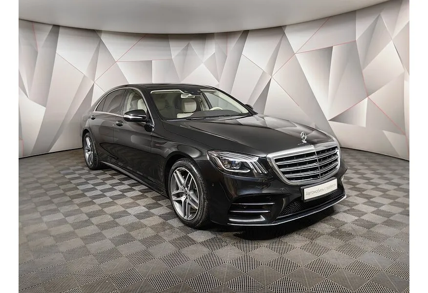 Mercedes-Benz S-Класс S 350 d 9G-Tronic 4Matic длинная база (249 л.с.) Черный в АВИЛОН. Слайд №3