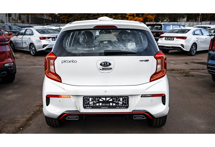 АВИЛОН - Kia Picanto 1.2 MPI AT (84 л.с.) GT Line Белый - slide 4