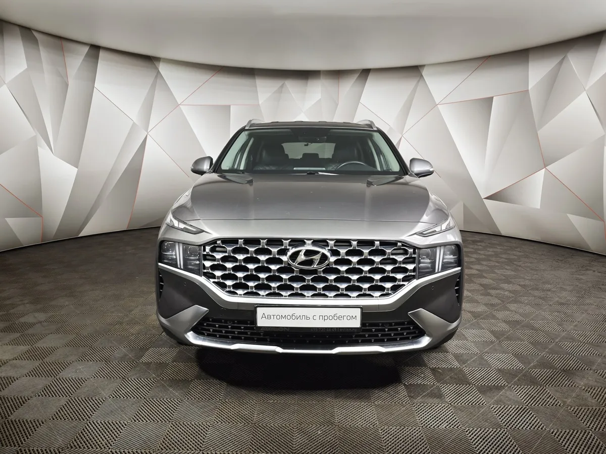 Hyundai Santa Fe 2.5 AWD 6AT (180 л.с.) High-Tech Серый в АВИЛОН. Слайд №7