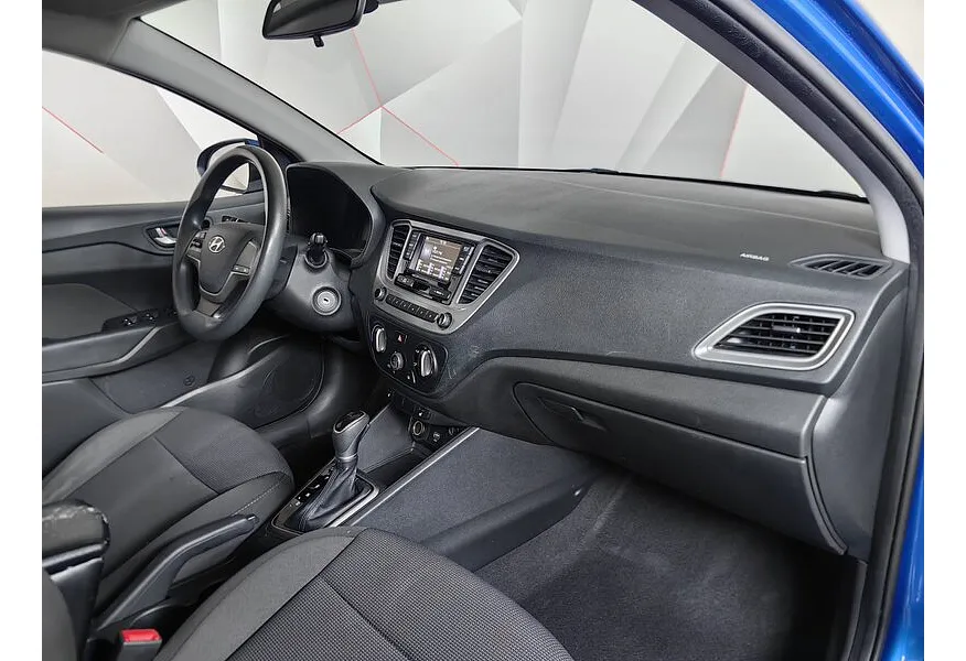 Hyundai Solaris 1.6 AT (123 л.с.) Comfort Синий в АВИЛОН. Слайд №13