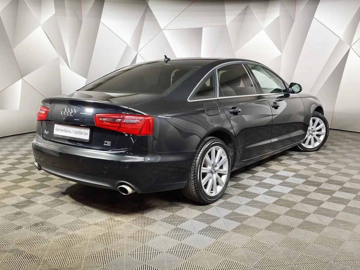 Audi A6 2.8 FSI S-tronic quattro (204 л.с.) Черный в АВИЛОН. Слайд №2