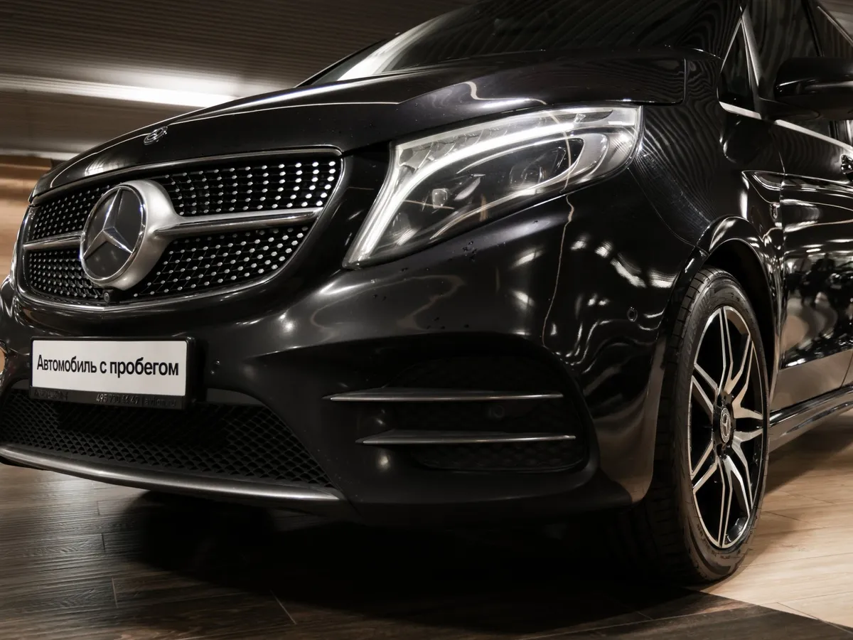 Mercedes-Benz V-Класс V 250 BlueTEC 7G-Tronic Plus 4x4 (190 л.с.) AVANTGARDE Черный в АВИЛОН. Слайд №14
