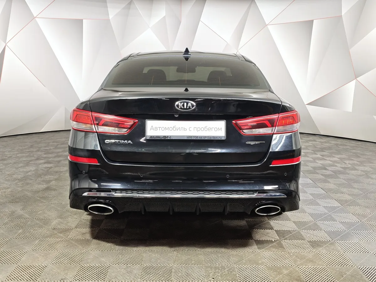 Kia Optima 2.0 T AT (245 л.с.) Черный в АВИЛОН. Слайд №8