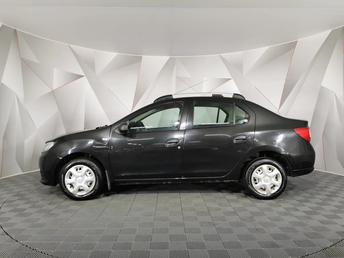 Renault Logan 1.6 MT (82 л.с.) Черный в АВИЛОН. Слайд №5