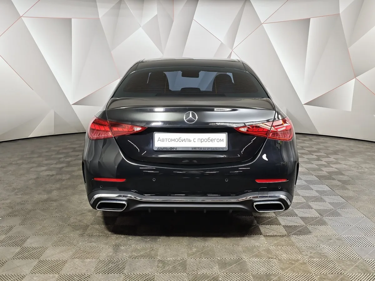 Mercedes-Benz C-Класс C 180 9G-TRONIC (150 л.с.) Sport Синий в АВИЛОН. Слайд №8