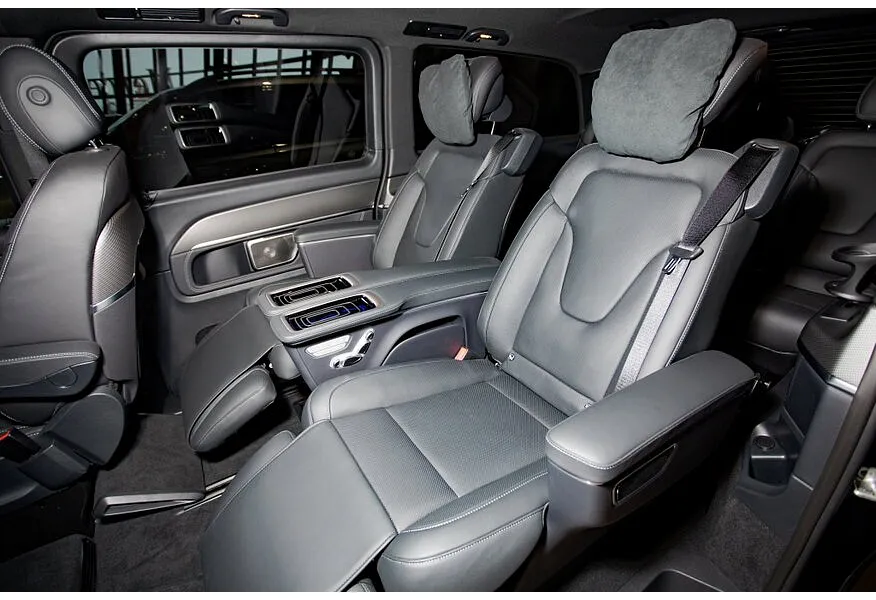 Mercedes-Benz V-Класс V 300 d L3 4MATIC 9G-TRONIC (237 л.с.) Exclusive Черный в АВИЛОН. Слайд №14