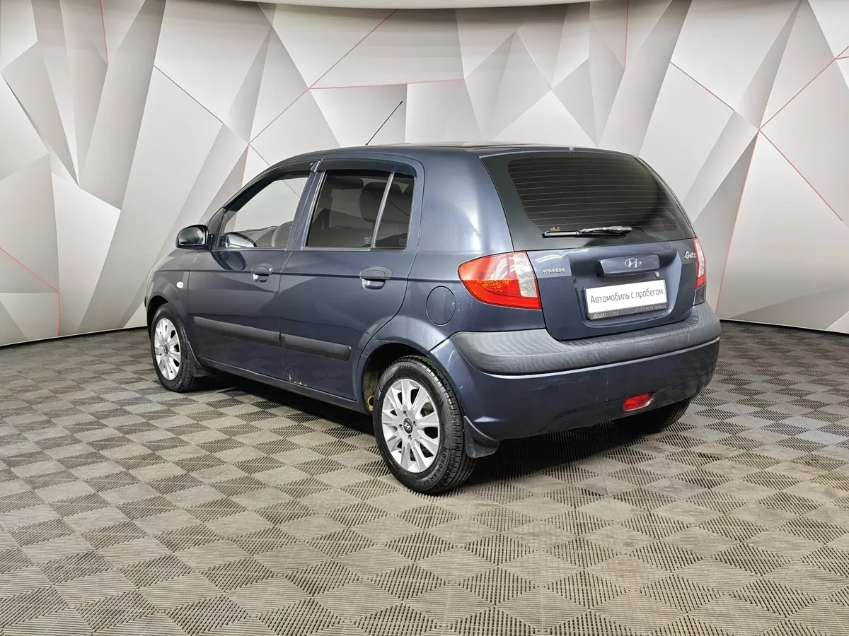 Hyundai Getz 1.4 AT (97 л.с.) Серый в АВИЛОН. Слайд №4