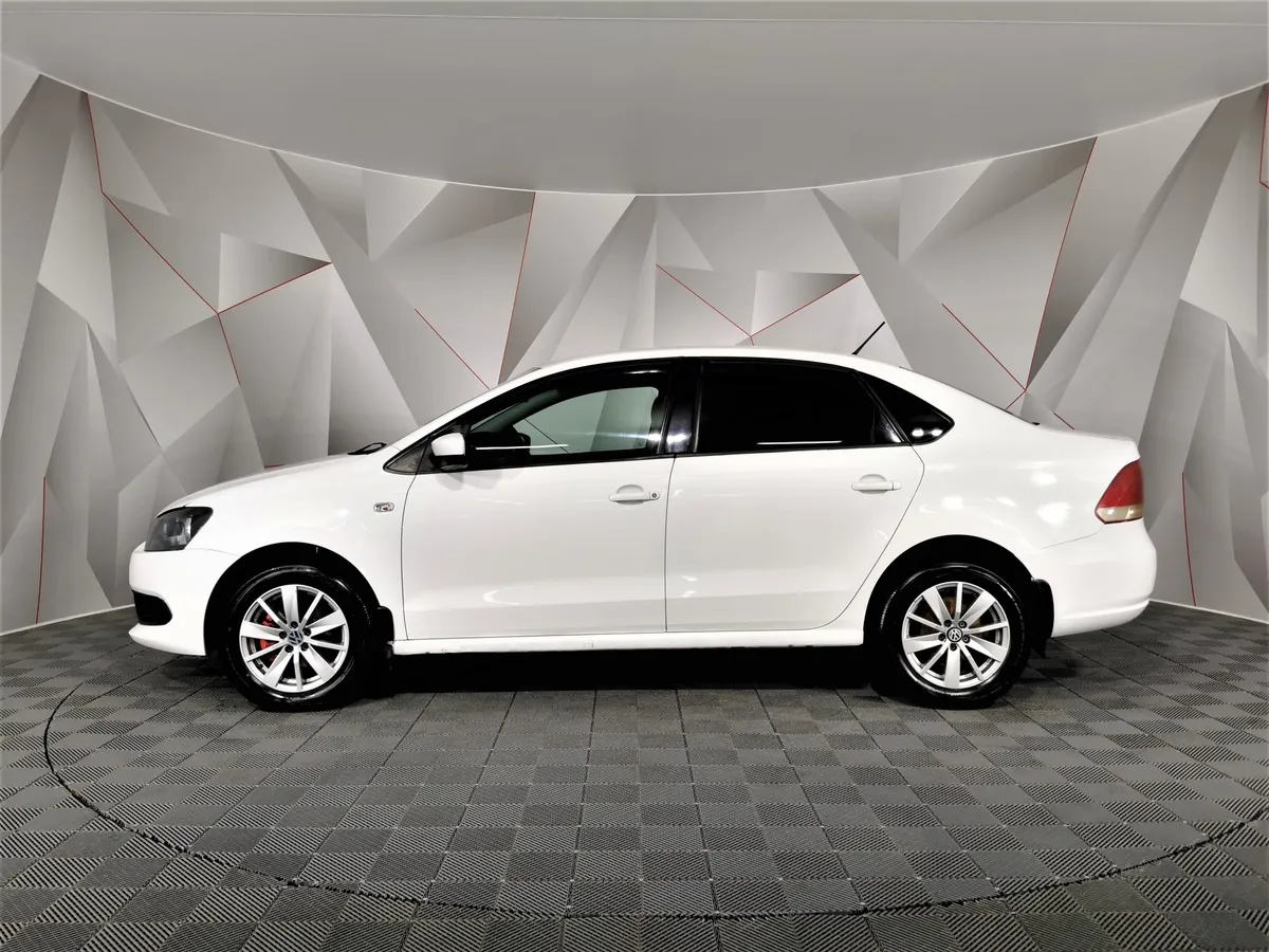 Volkswagen Polo 1.6 Tiptronic (105 л.с.) Comfortline Белый в АВИЛОН. Слайд №5
