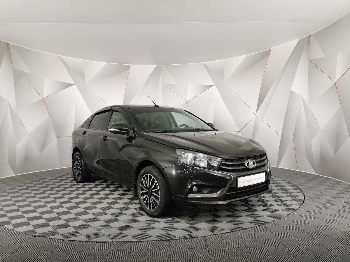 ВАЗ (Lada) Vesta 1.8 MT (122 л.с.) Черный в АВИЛОН. Слайд №3