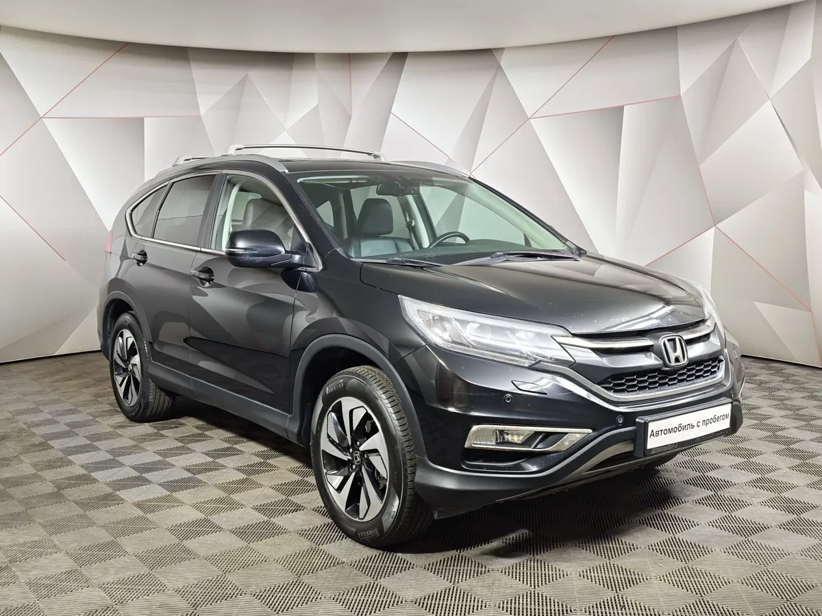 Honda CR-V 2.4 CVT 4x4 (188 л.с.) Executive Черный в АВИЛОН. Слайд №3