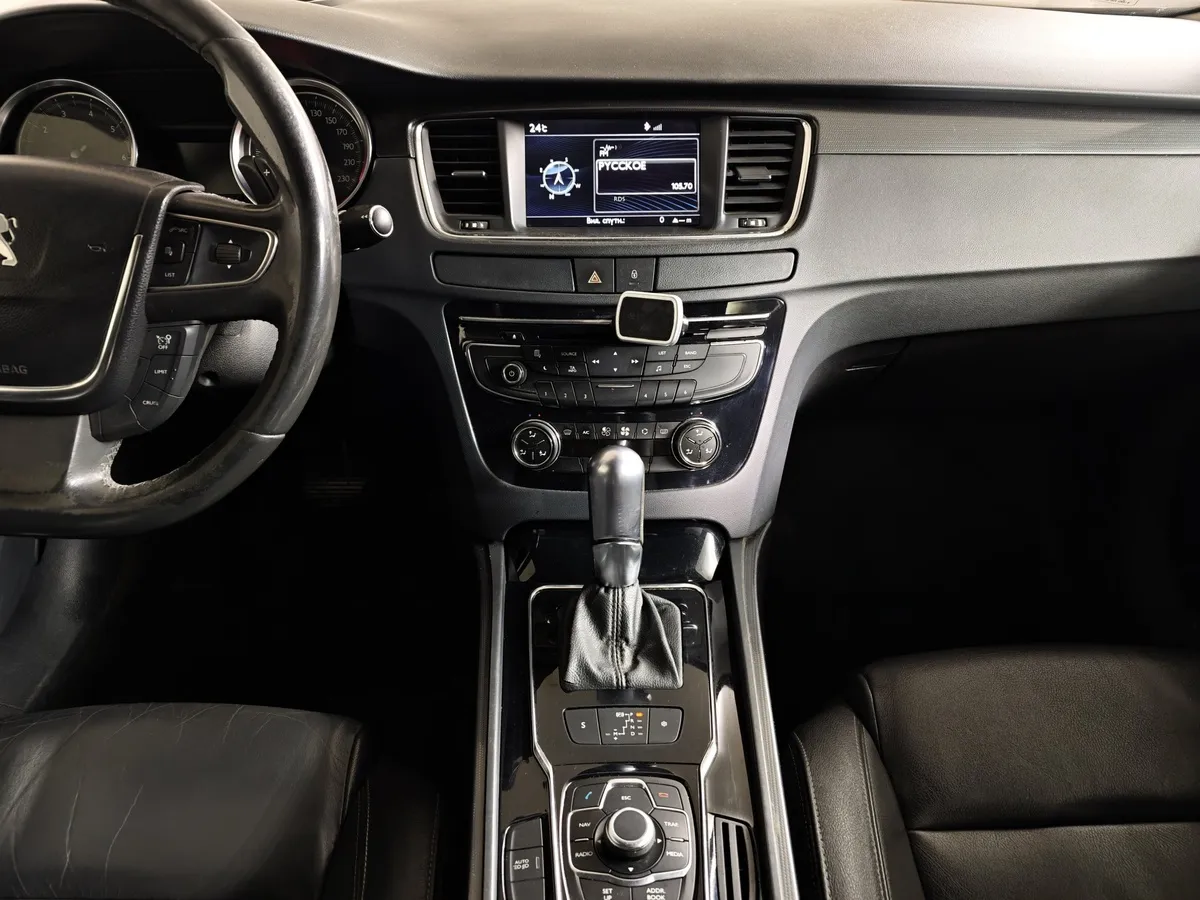 Peugeot 508 1.6 THP AT (150 л.с.) Черный в АВИЛОН. Слайд №15