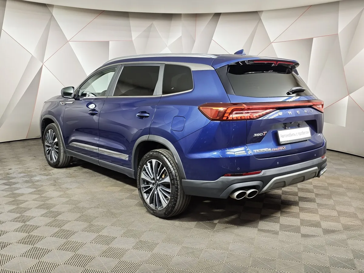 Chery Tiggo 8 Pro Max 2.0 AMT AWD (197 л.с.) Ultimate Синий в АВИЛОН. Слайд №4